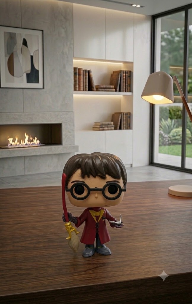 ⚡ Wizard Boy Figure Collectible Toy | Magical Glasses Character Display