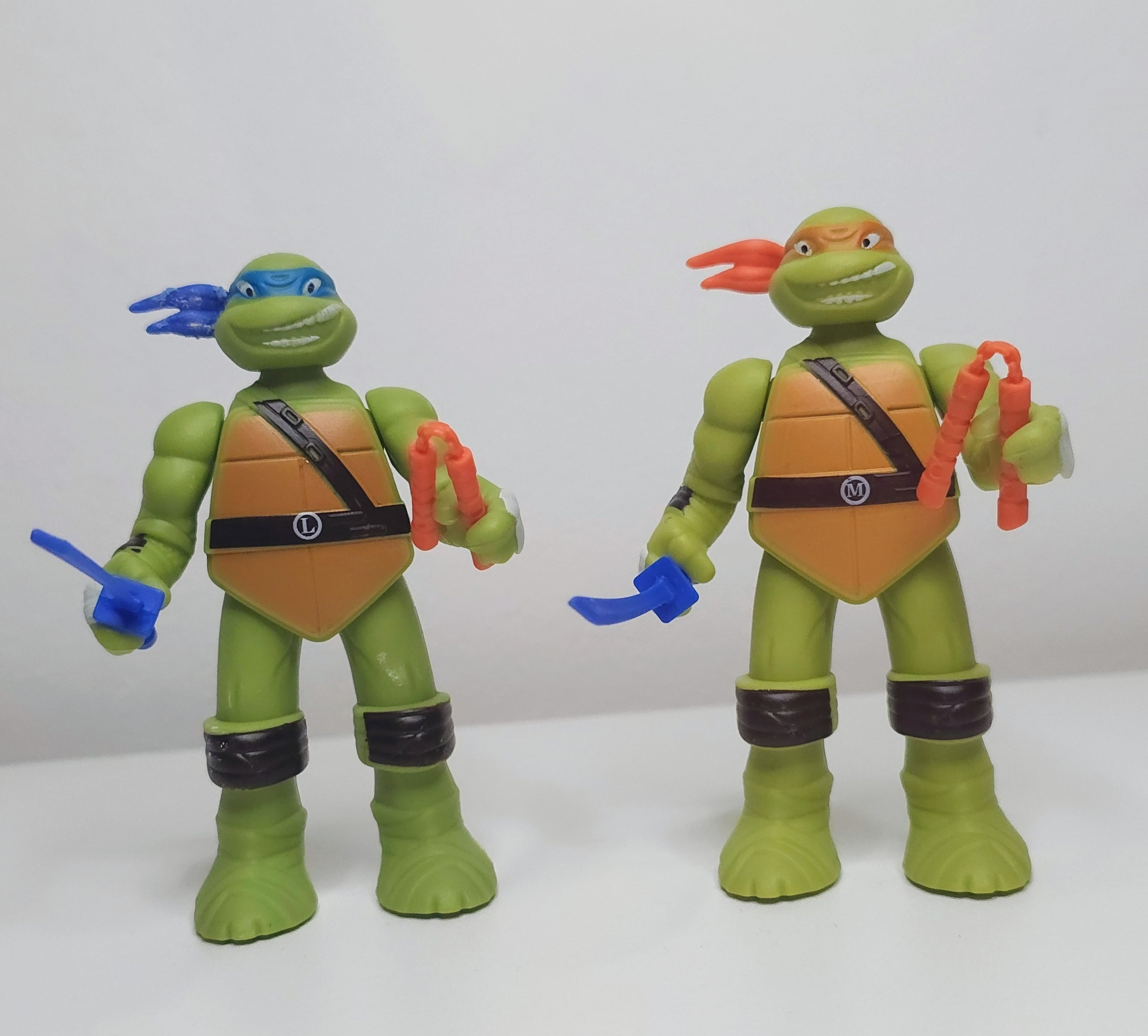 🐢 Teenage Mutant Ninja Turtles Fun Warrior Figure Set | 2-Piece Toy Set