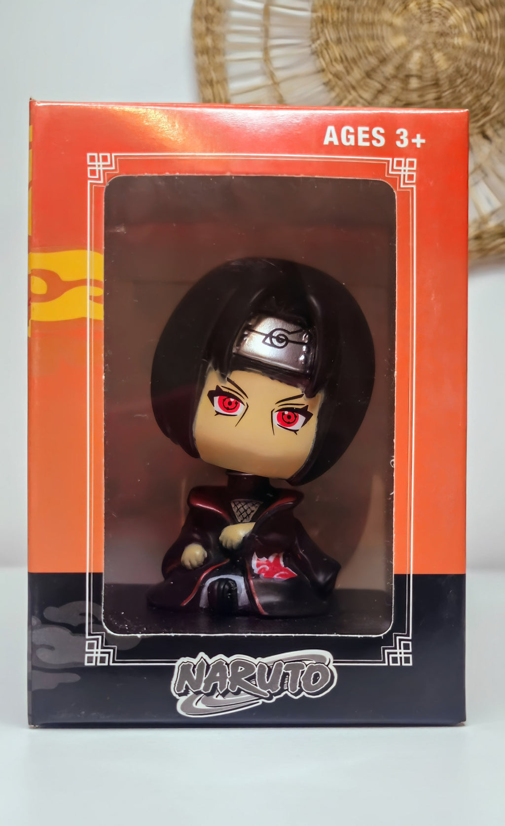 🖤 Naruto Akatsuki Anime Figure | Red Eye Cute Collectible Display
