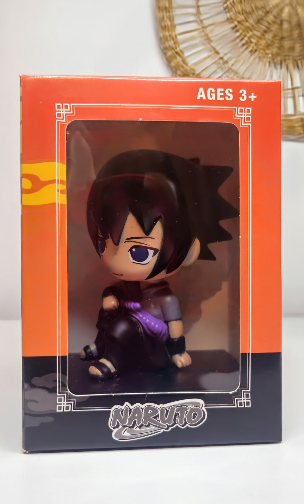 💜 Naruto Anime Figure | Cute Black Hair Collectible Display Toy