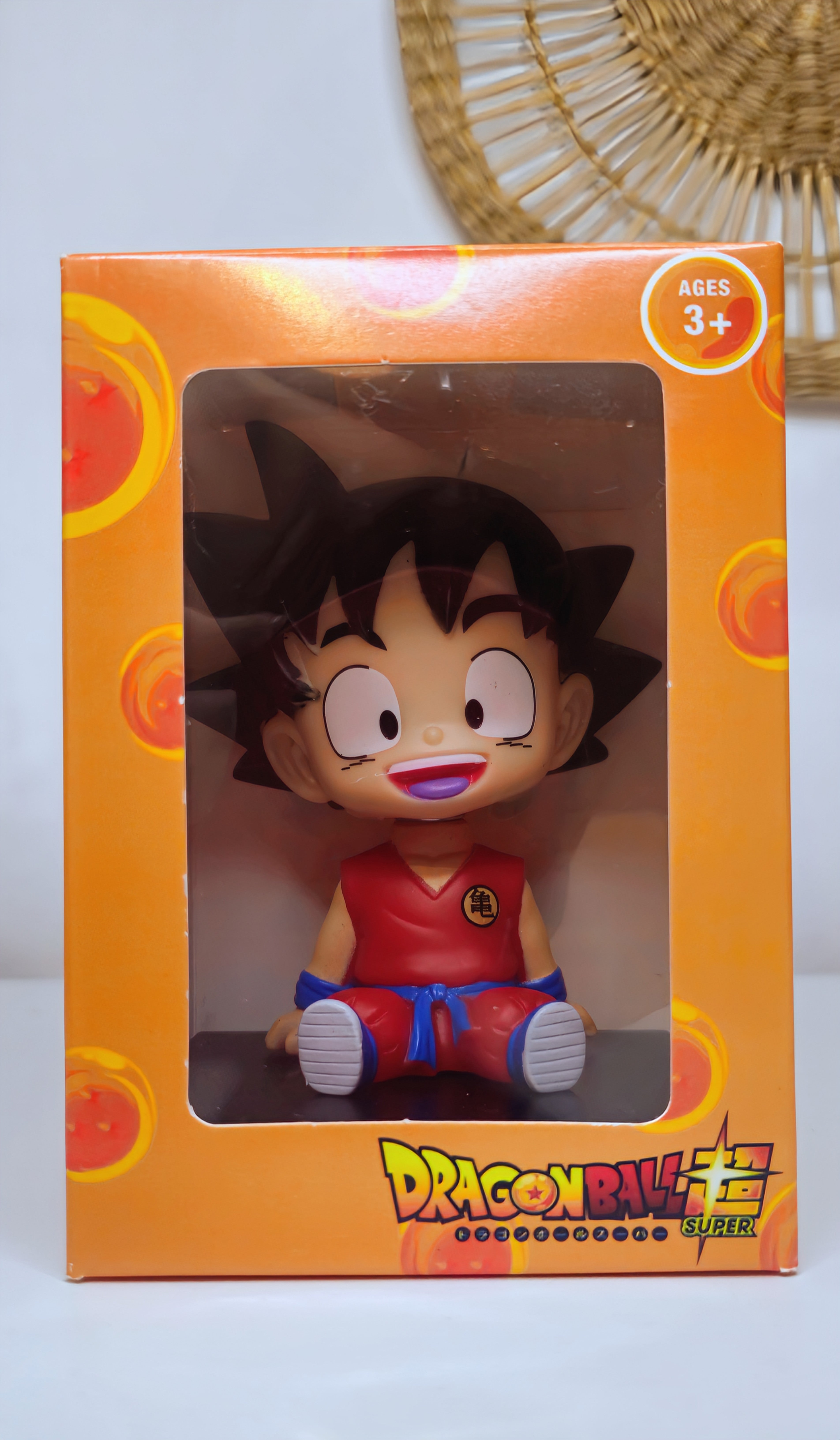 ❤️ Dragon Ball Z Goku Figure | Cute Sitting Anime Collectible Display