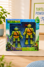 Turtle warrior figure set, view 4