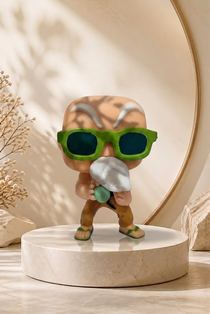 🕶️ Cool Martial Arts Master Figure | Cute Anime-Inspired Collectible Display Toy