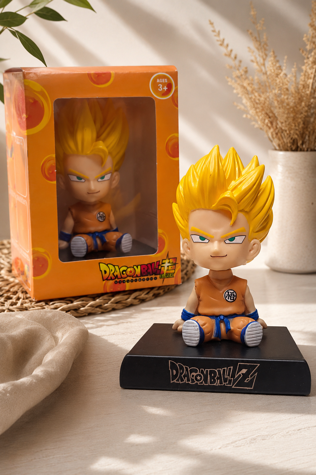 ⚡ Dragon Ball Z Super Saiyan Figure | Cute Anime Collectible Display
