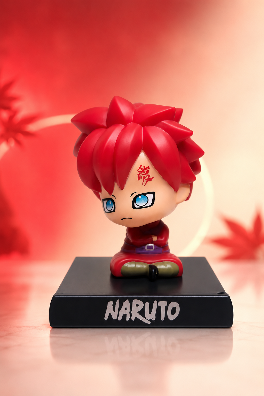 🍃 Naruto Anime Figure | Cute Red Hair Collectible Display Toy