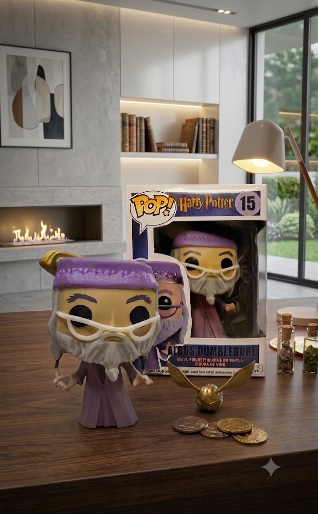 🪄 Wizard Figure Collectible Toy | Cute Glasses Decorative Display