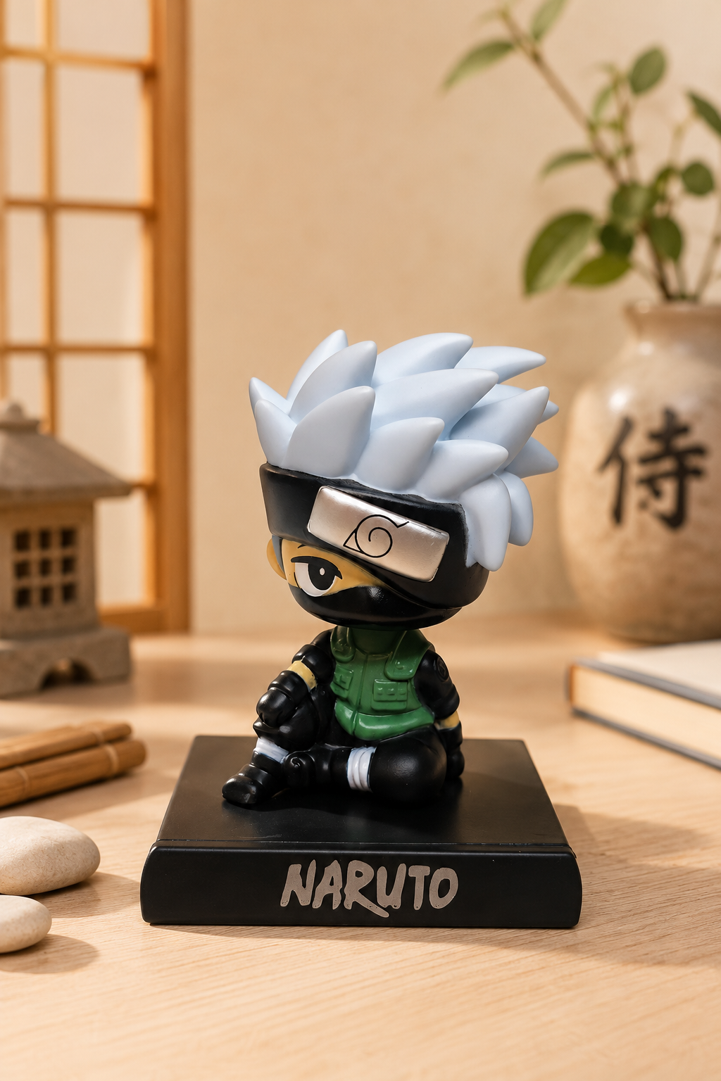 🍃 Naruto Kakashi Figure | Cute Anime Collectible Display Toy