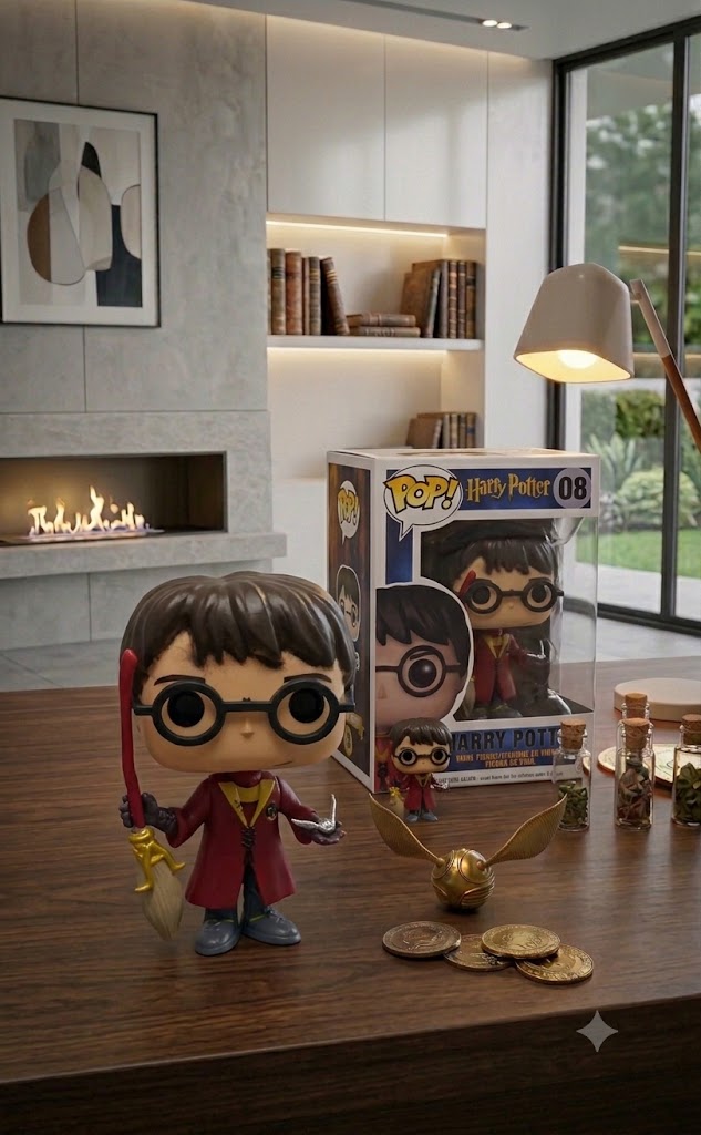 ⚡ Wizard Boy Figure Collectible Toy | Magical Glasses Character Display
