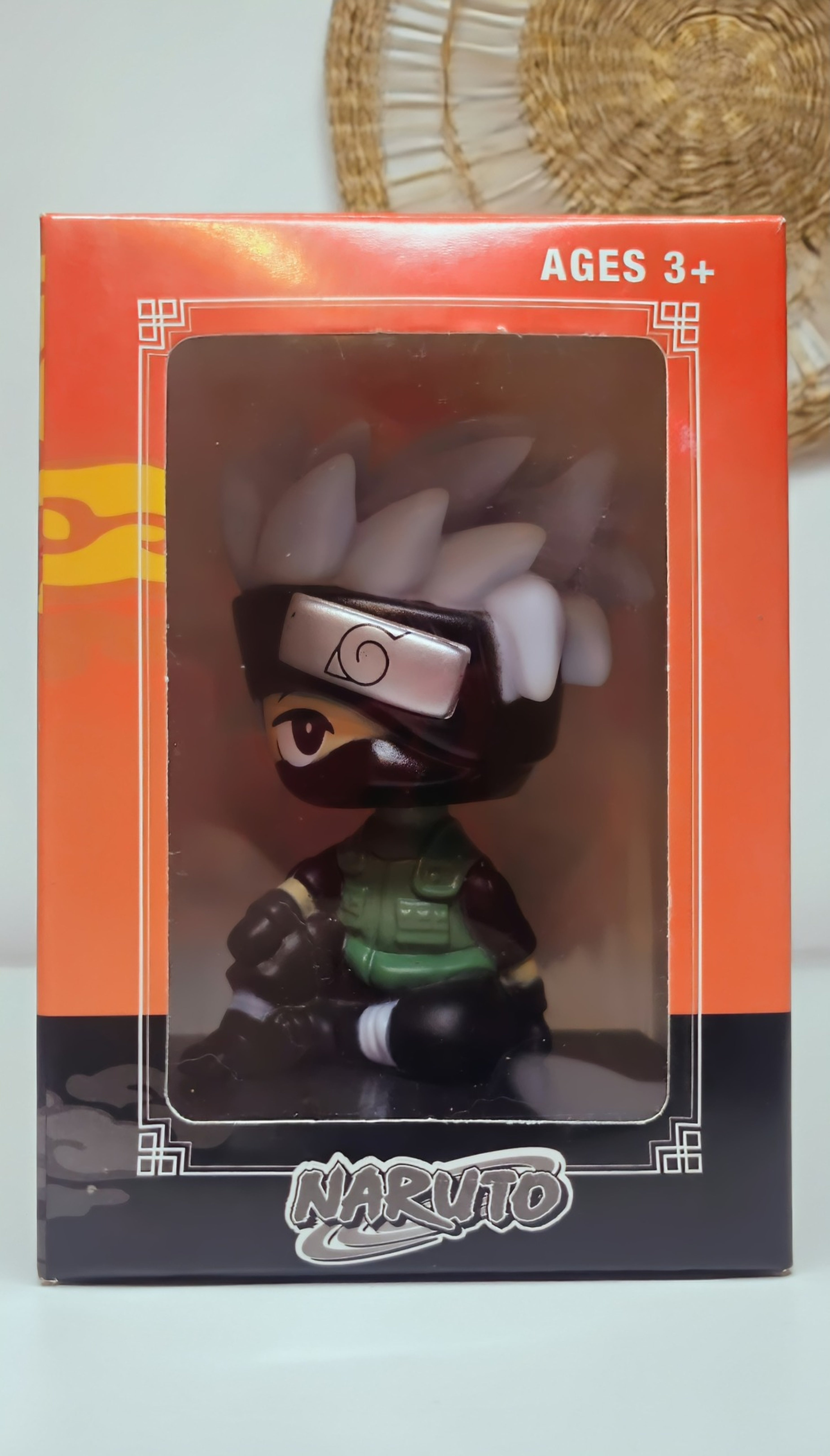 🍃 Naruto Kakashi Figure | Cute Anime Collectible Display Toy